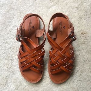 AE Strappy Slingback Sandal size 7